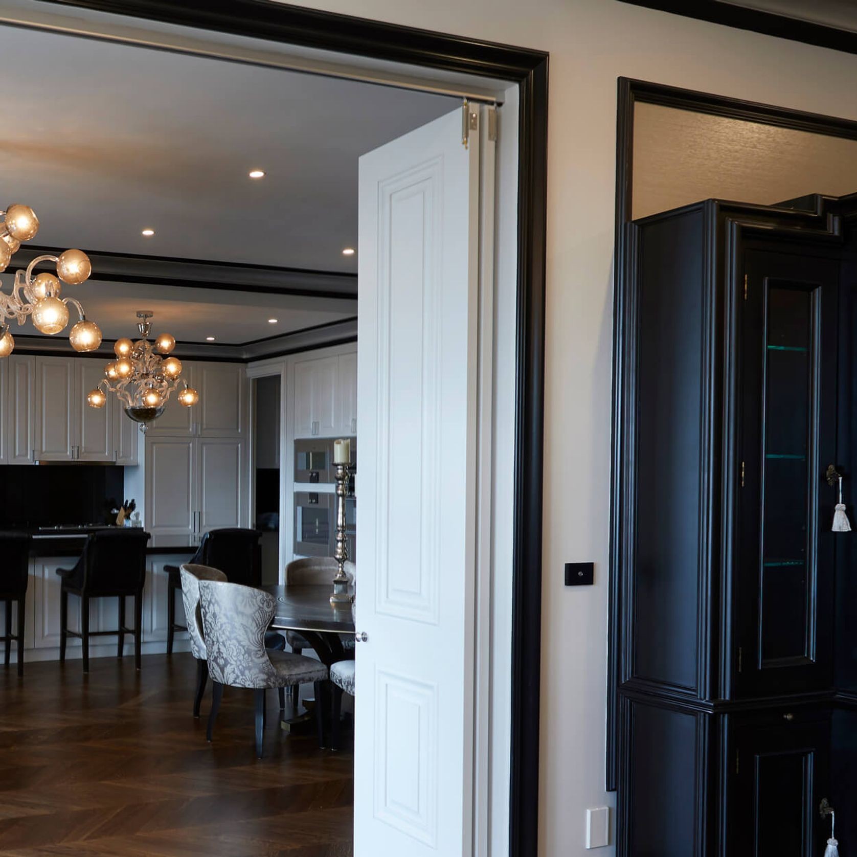 Bespoke Glass Chandelier gallery detail image