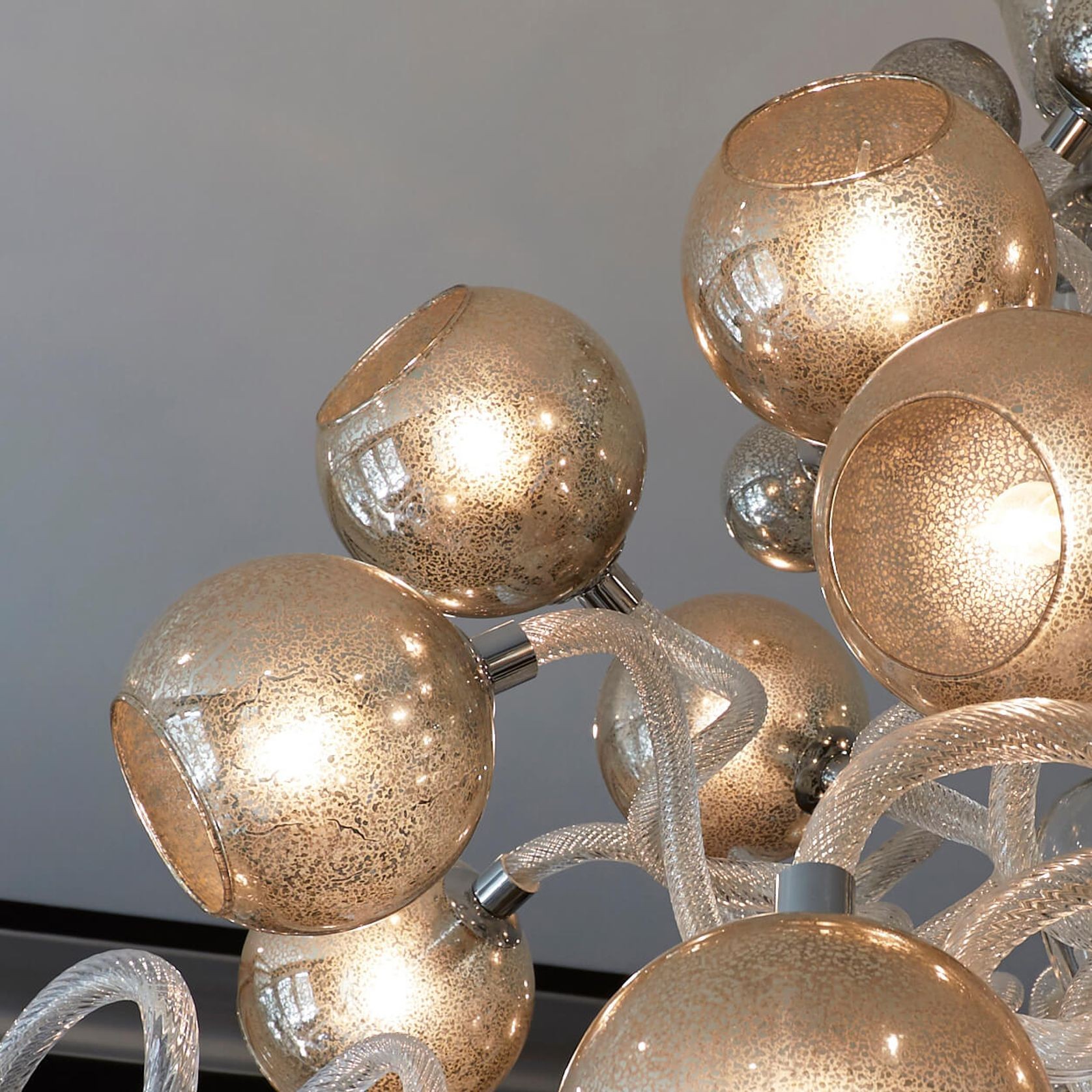 Bespoke Glass Chandelier gallery detail image