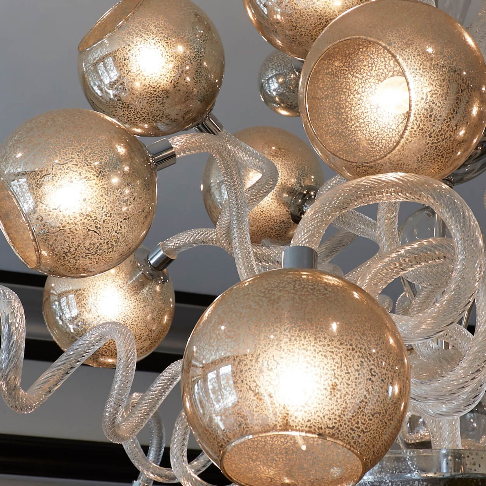 Bespoke Glass Chandelier gallery detail image
