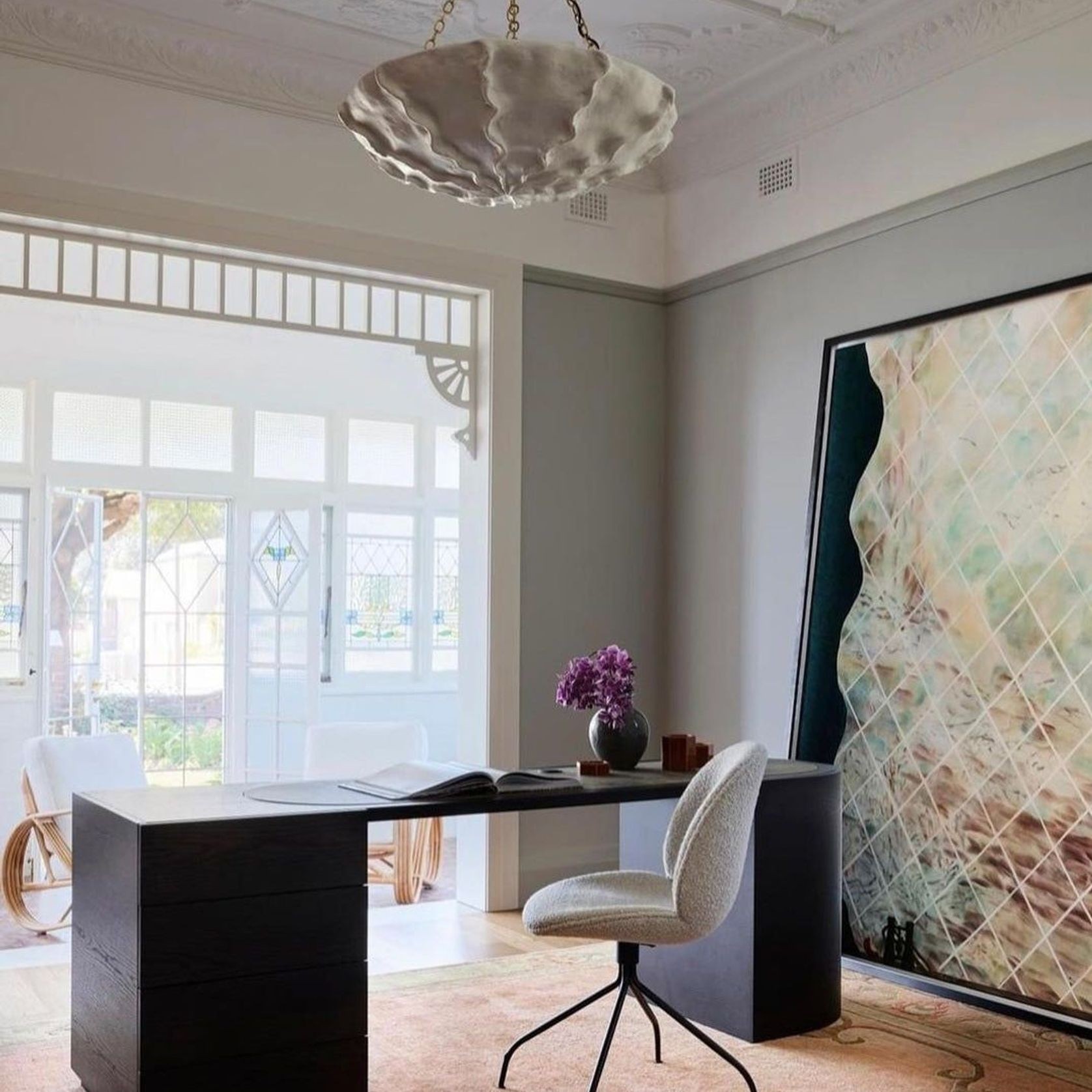 Visual Comfort AERIN Benit Sculpted Chandelier gallery detail image