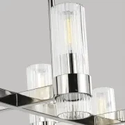 Geneva 10 Light Linear Chandelier gallery detail image