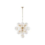 Visual Comfort AERIN Cristol Large Tiered Chandelier gallery detail image