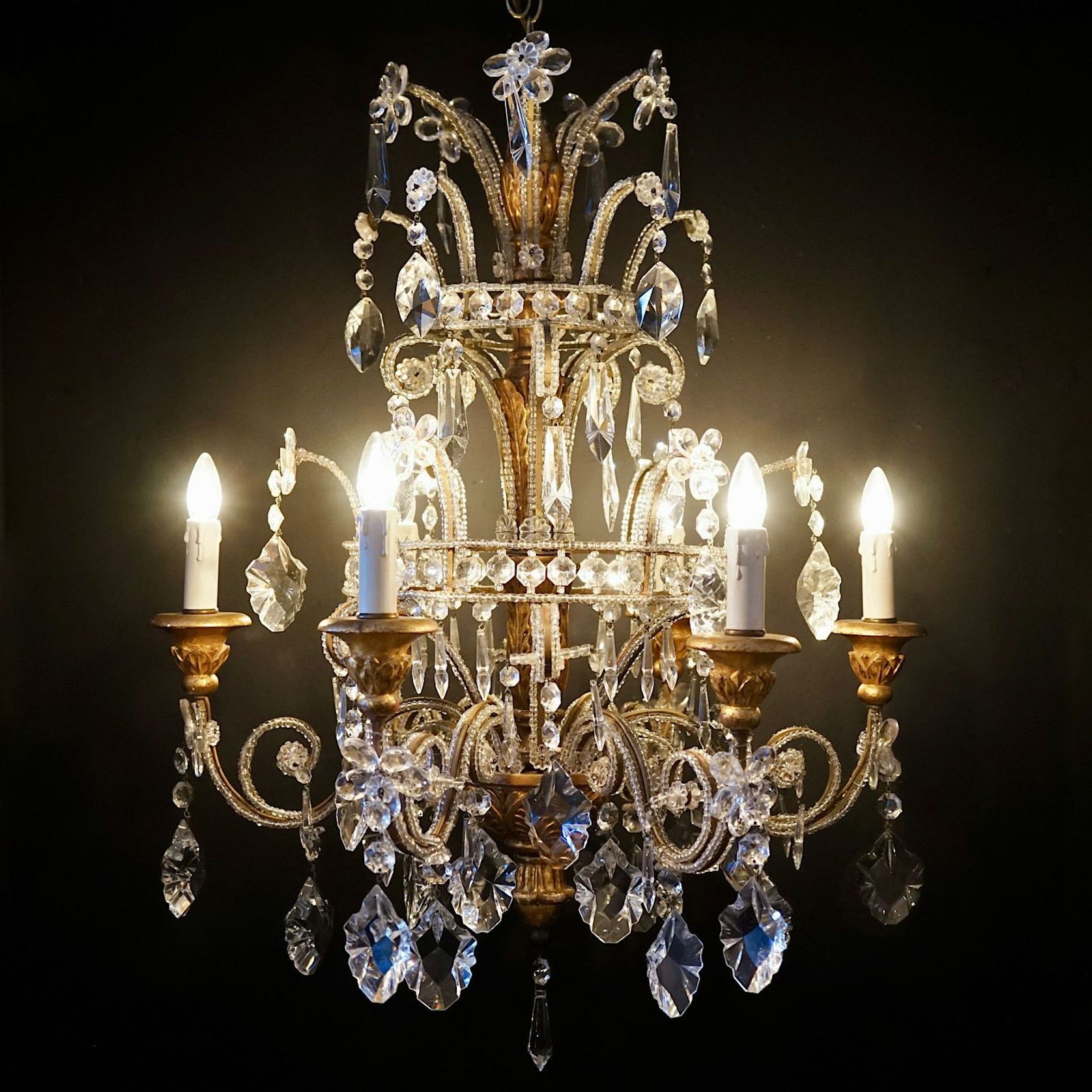 Italian Antique Chandelier gallery detail image