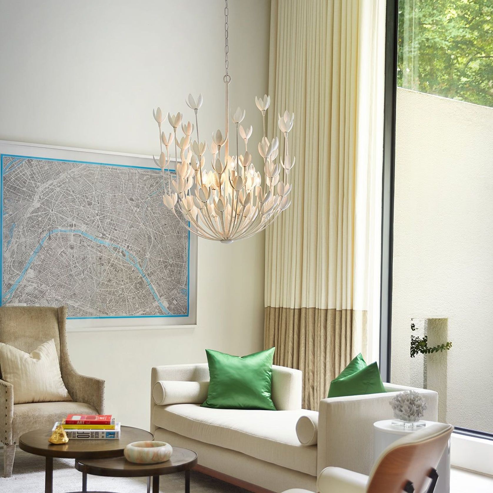 Flora 6L Large Chandelier gallery detail image