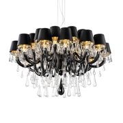 Venetian Style Glass Chandelier 24 LED Lights gallery detail image