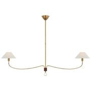 Visual Comfort Alexa Hampton Griffin Grande Linear Chandelier gallery detail image