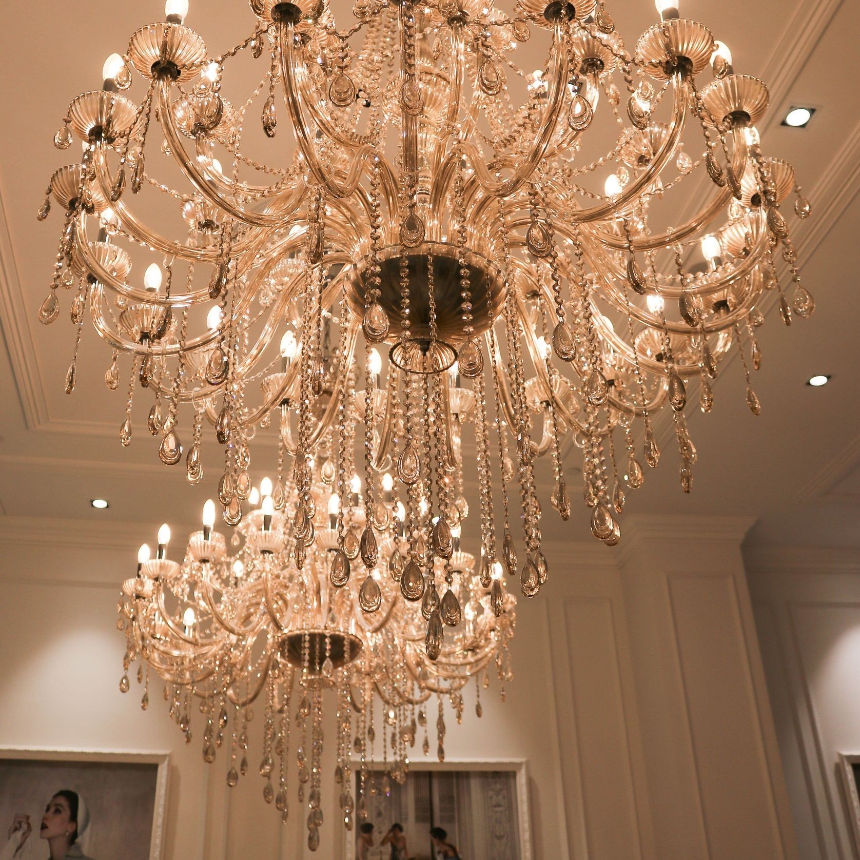 Hera 35 Light Chandelier gallery detail image