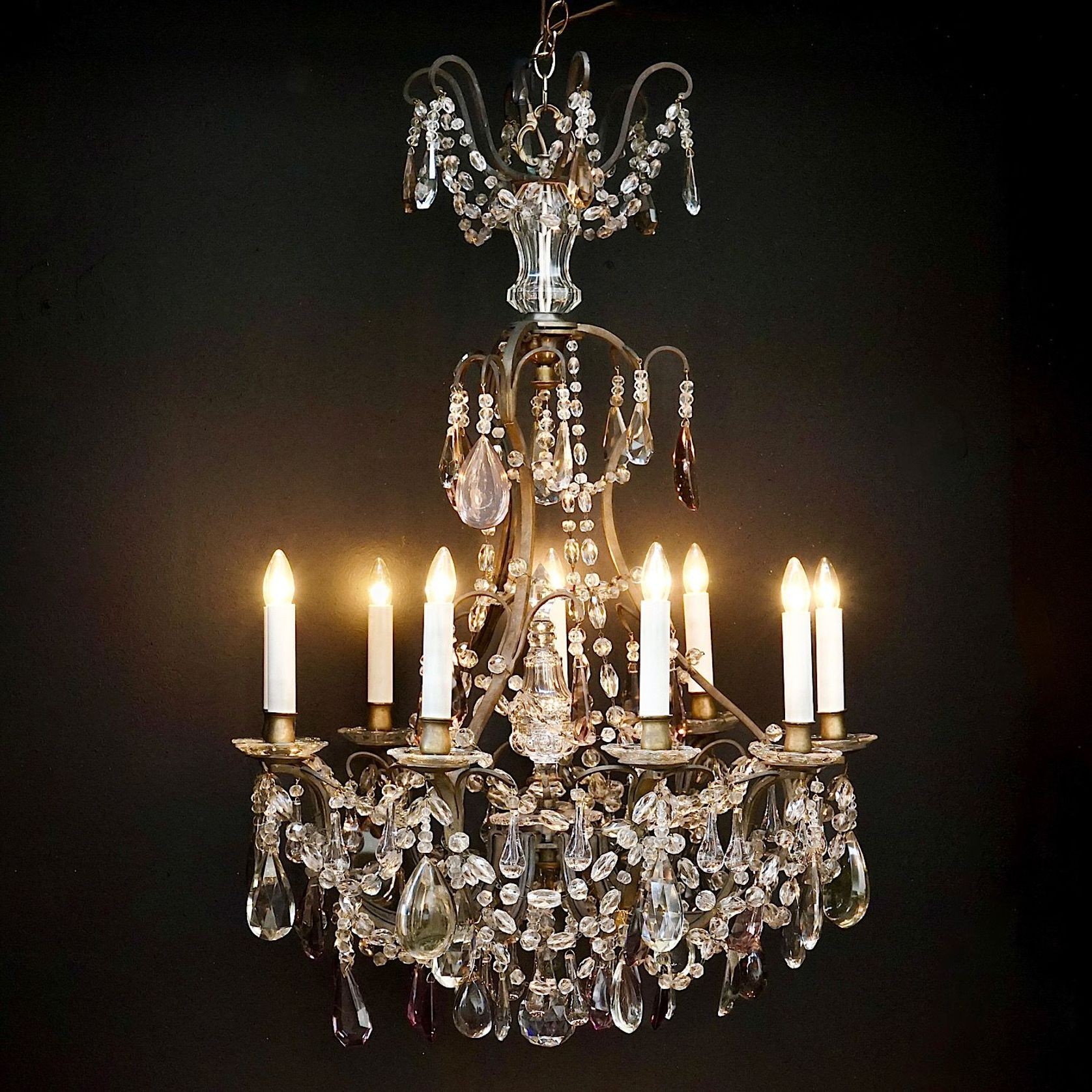 Large Antique French Chandelier gallery detail image