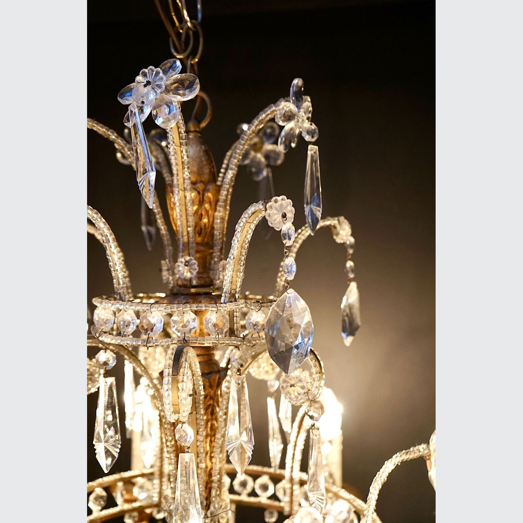 Italian Antique Chandelier gallery detail image