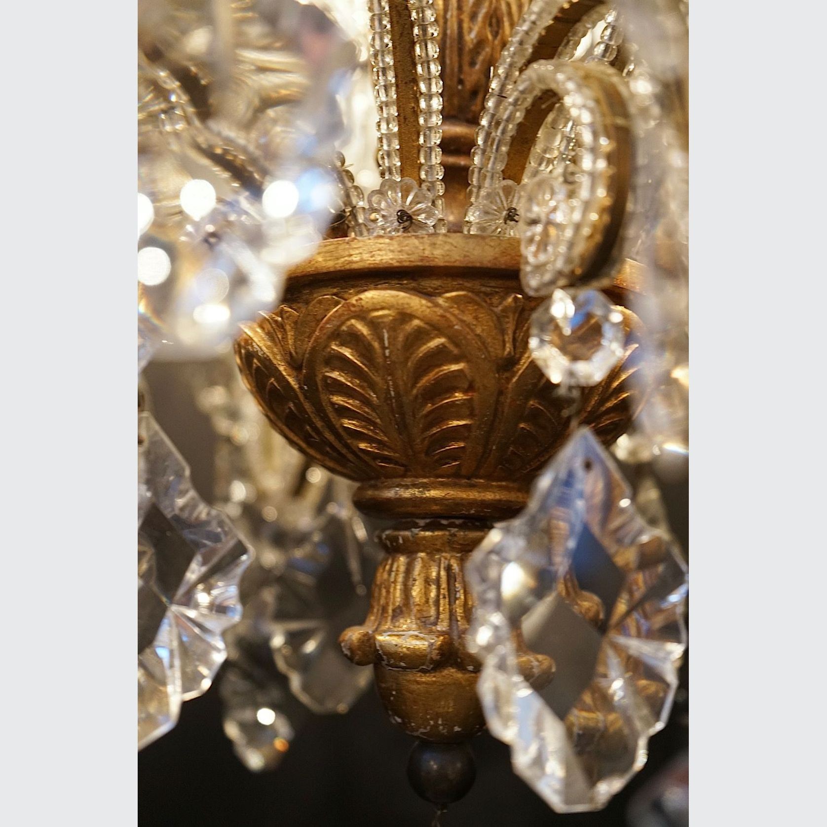 Italian Antique Chandelier gallery detail image