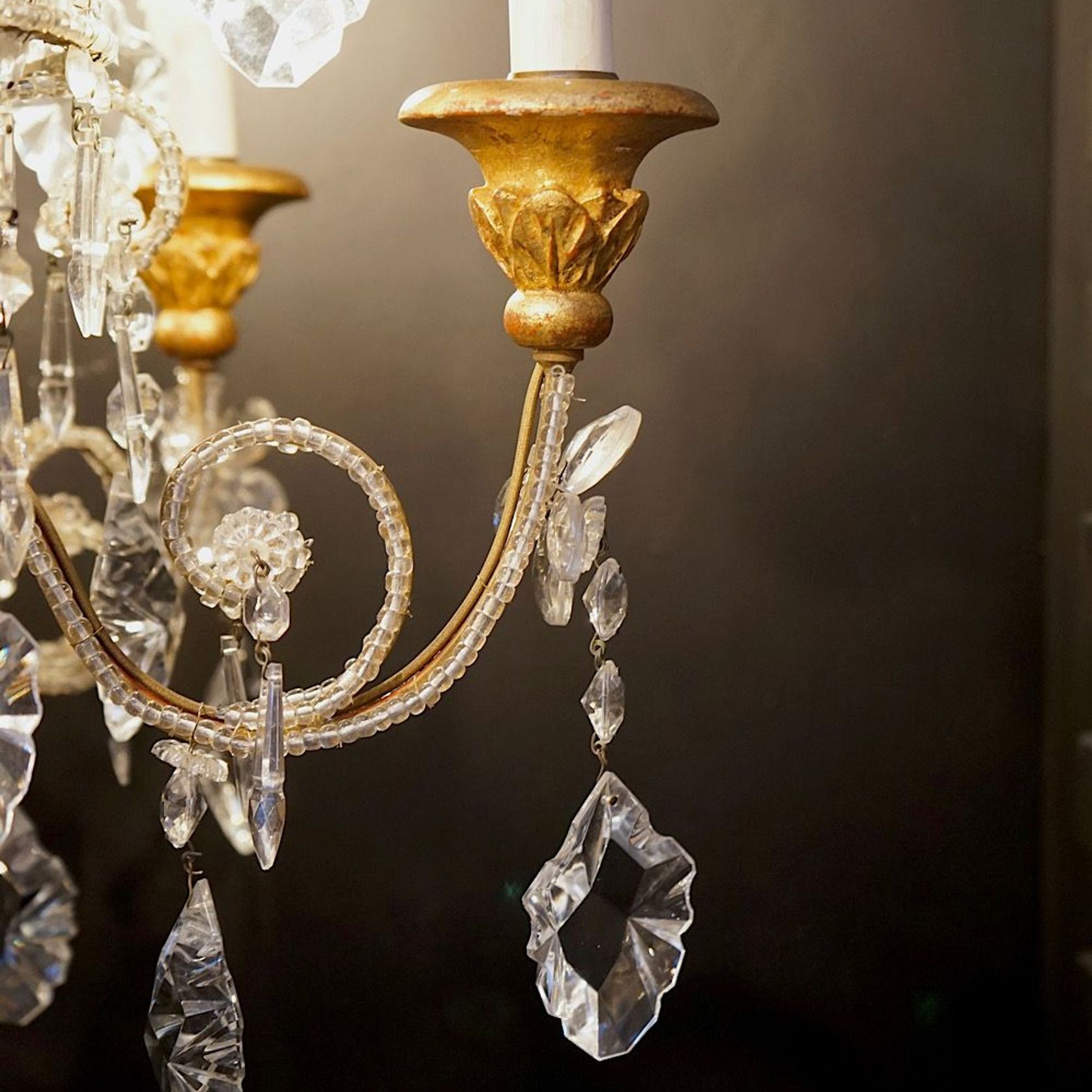Italian Antique Chandelier gallery detail image