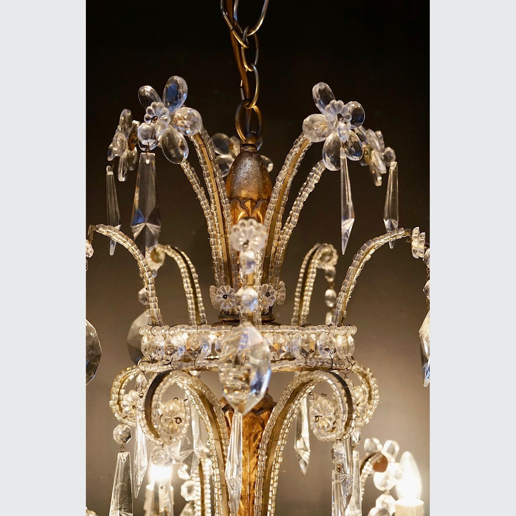 Italian Antique Chandelier gallery detail image