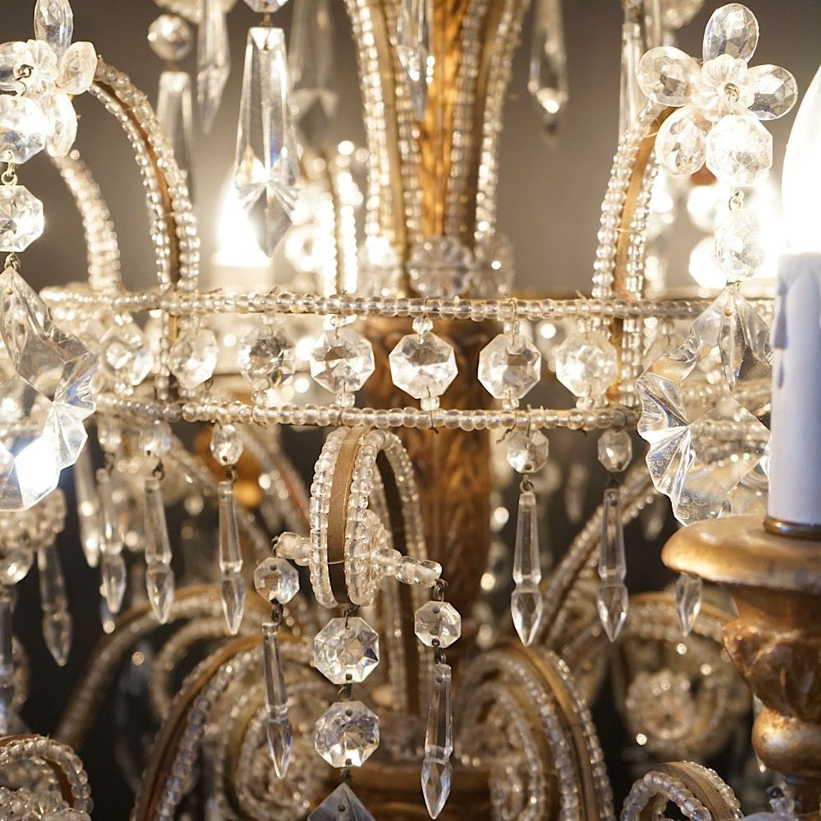 Italian Antique Chandelier gallery detail image