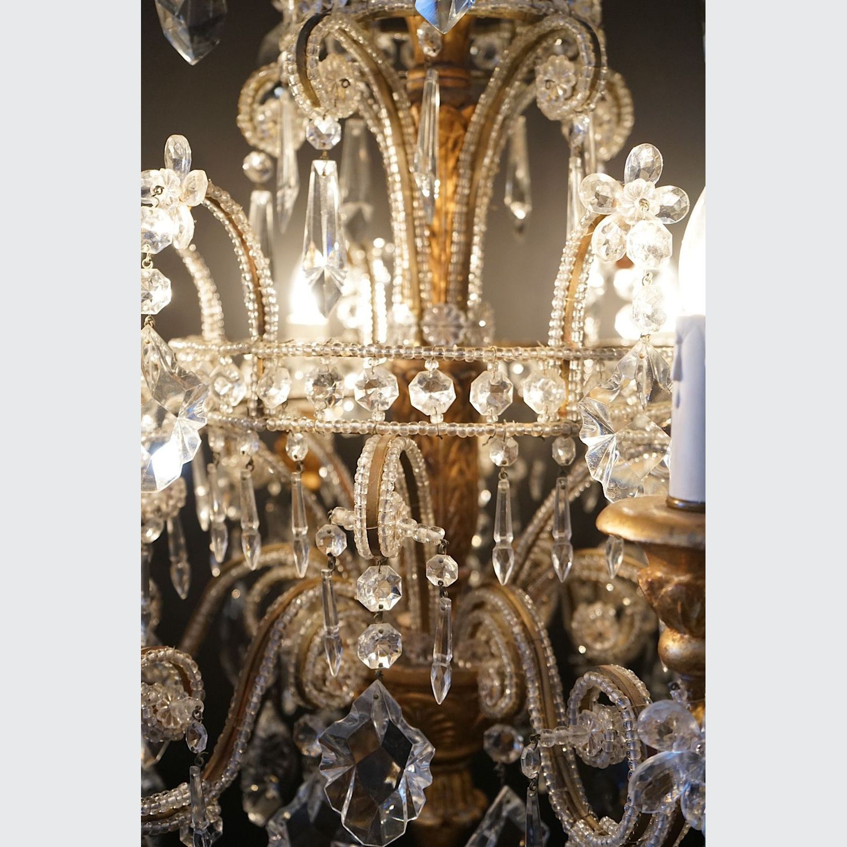 Italian Antique Chandelier gallery detail image