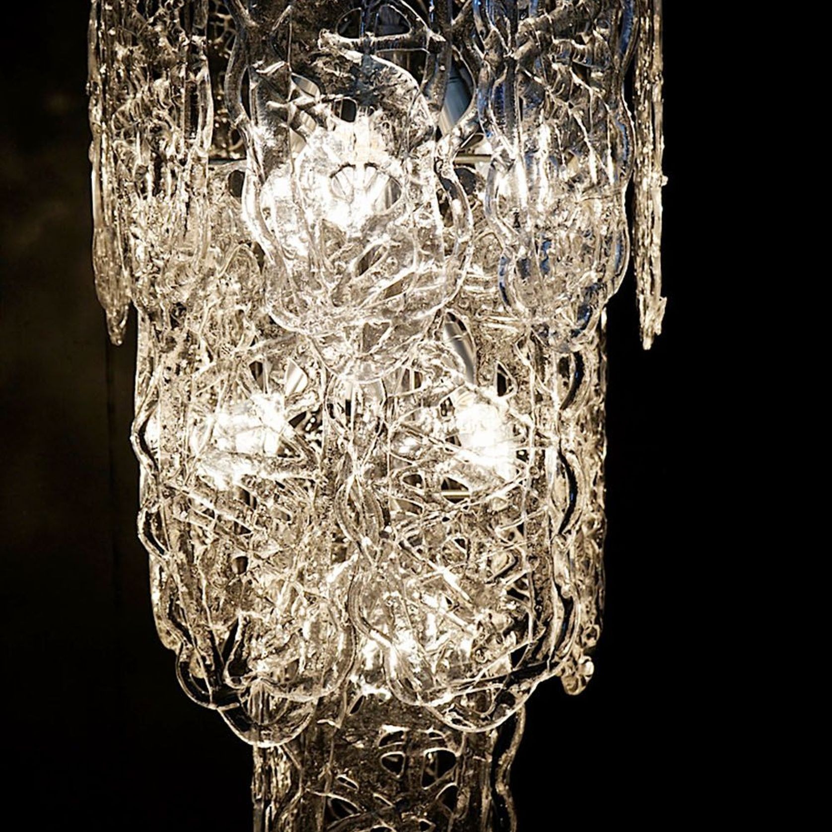Mid-Century Murano Cascade Chandelier gallery detail image