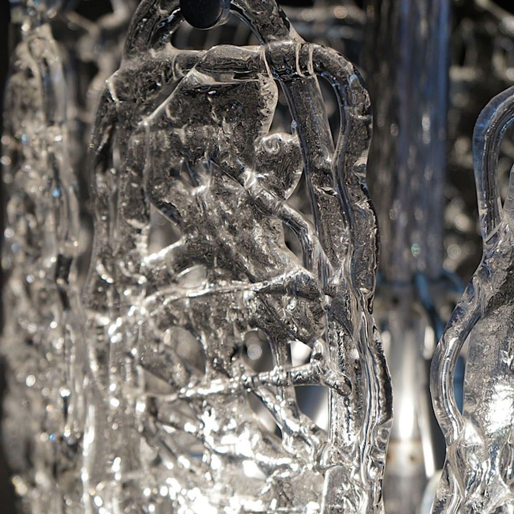 Mid-Century Murano Cascade Chandelier gallery detail image