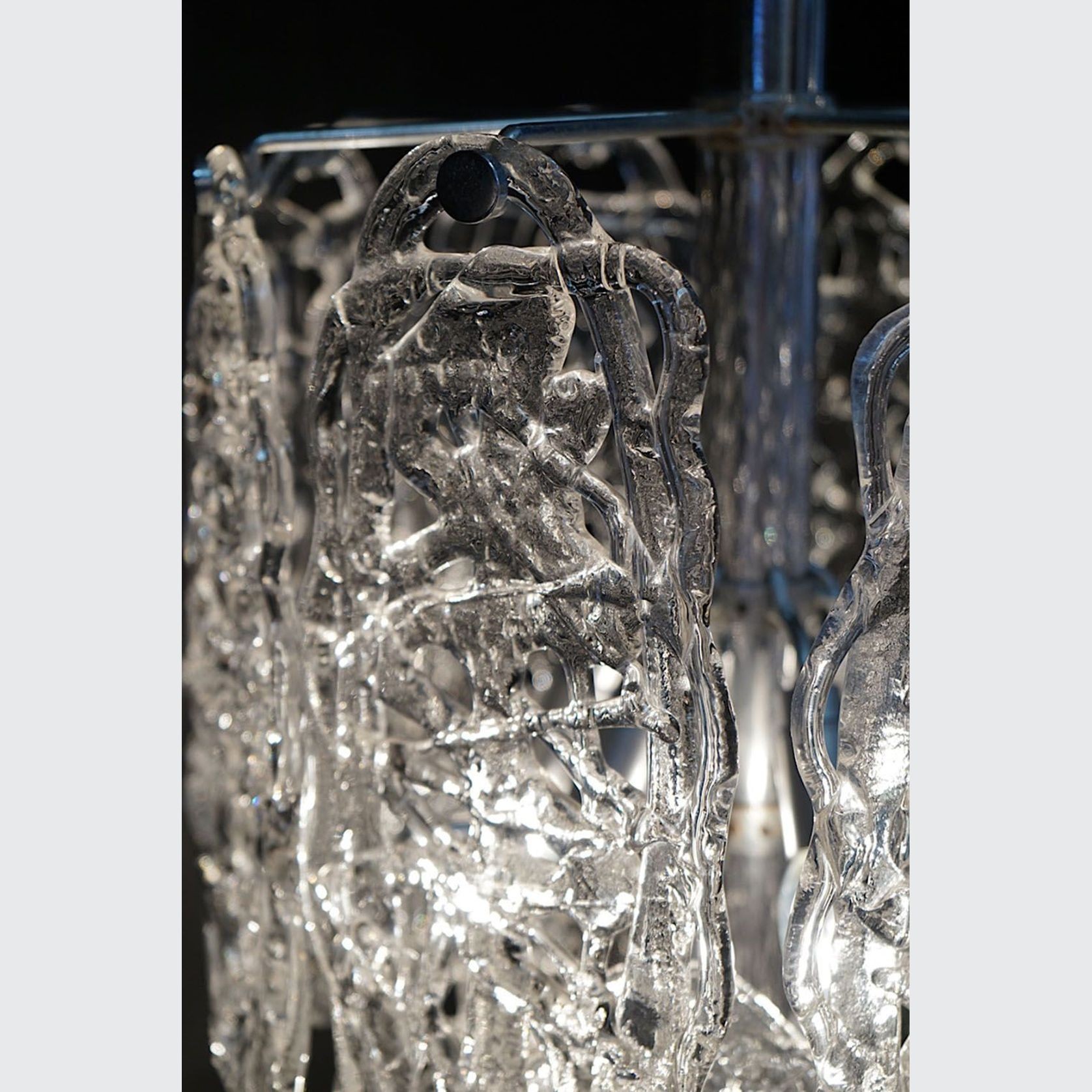 Mid-Century Murano Cascade Chandelier gallery detail image