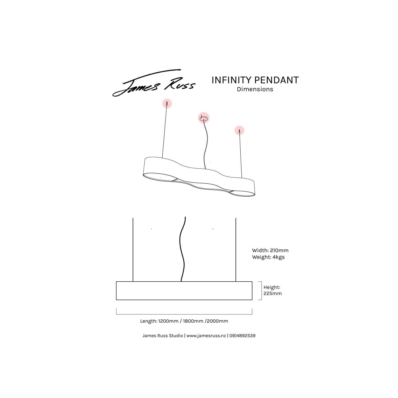 Infinity Pendant Light gallery detail image