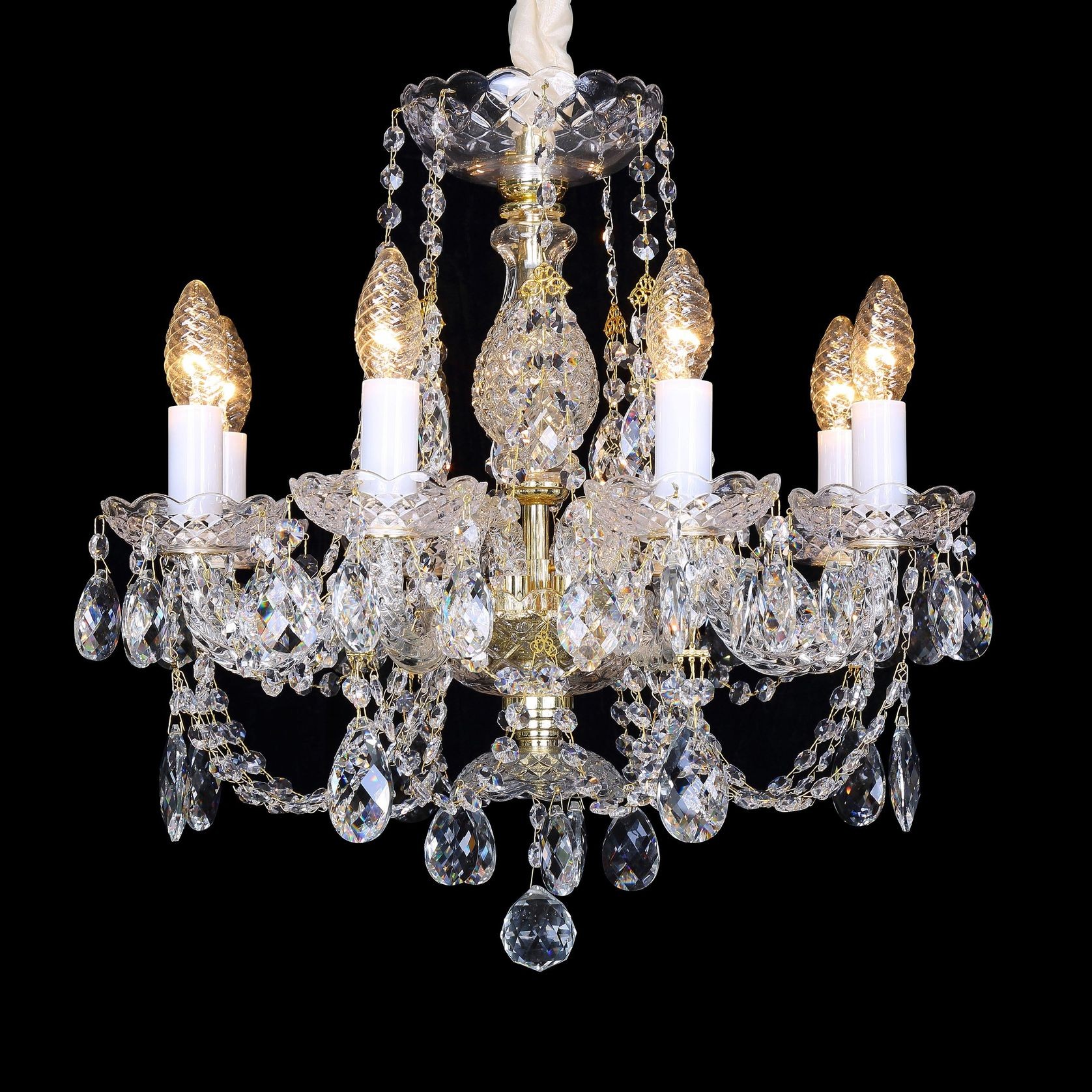 Isabelle 6 Light Chandelier gallery detail image