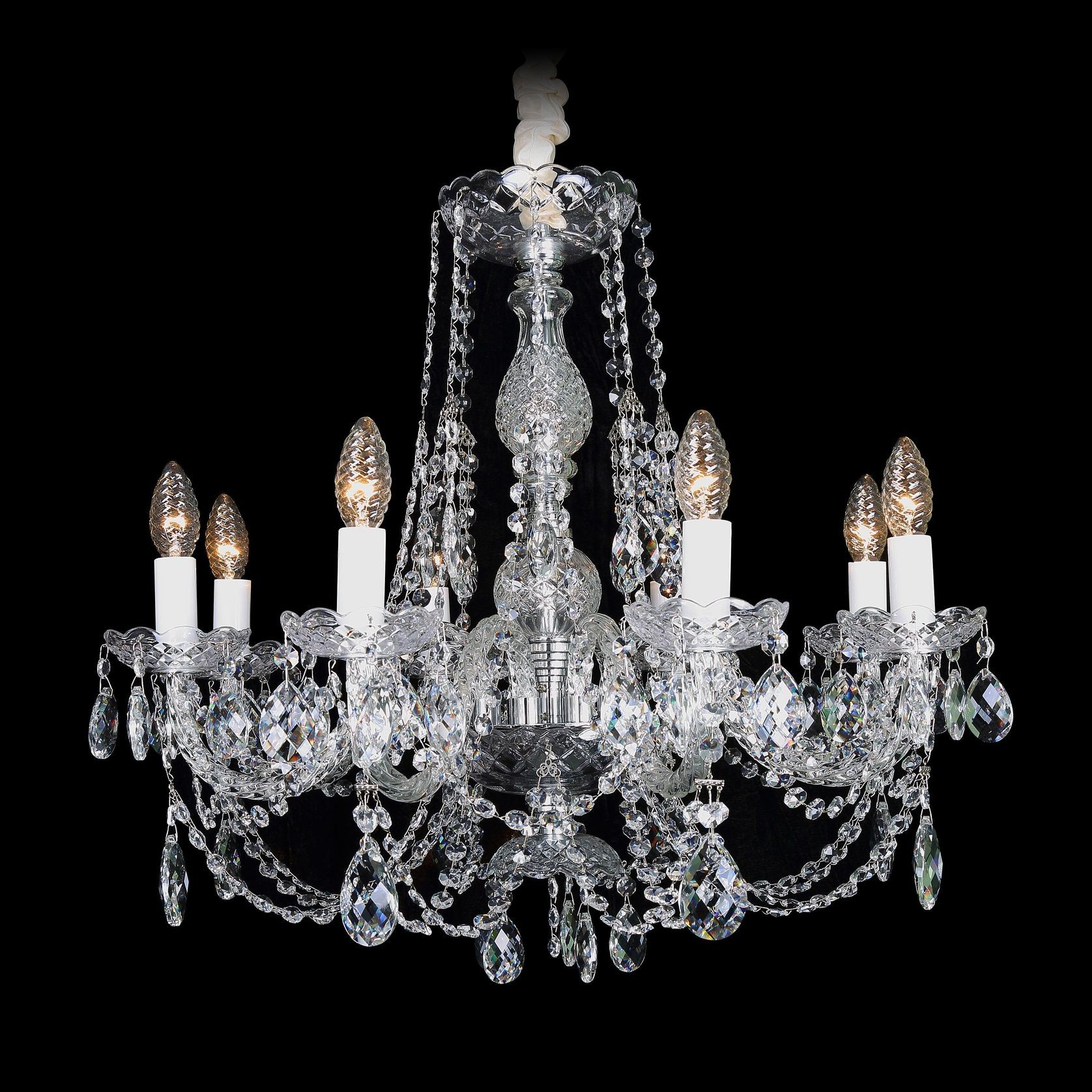 Isabelle 8 Light Chandelier gallery detail image