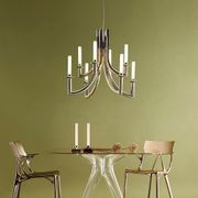 Khan Suspension Lamp - Metallic gallery detail image