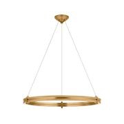 Paxton 32″ Ring Chandelier – Brass gallery detail image
