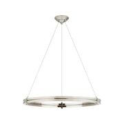 Paxton 32″ Ring Chandelier – Nickel gallery detail image