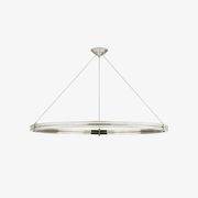 Paxton 48″ Ring Chandelier – Nickel gallery detail image