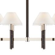 Radford Medium Chandelier – Nickel gallery detail image