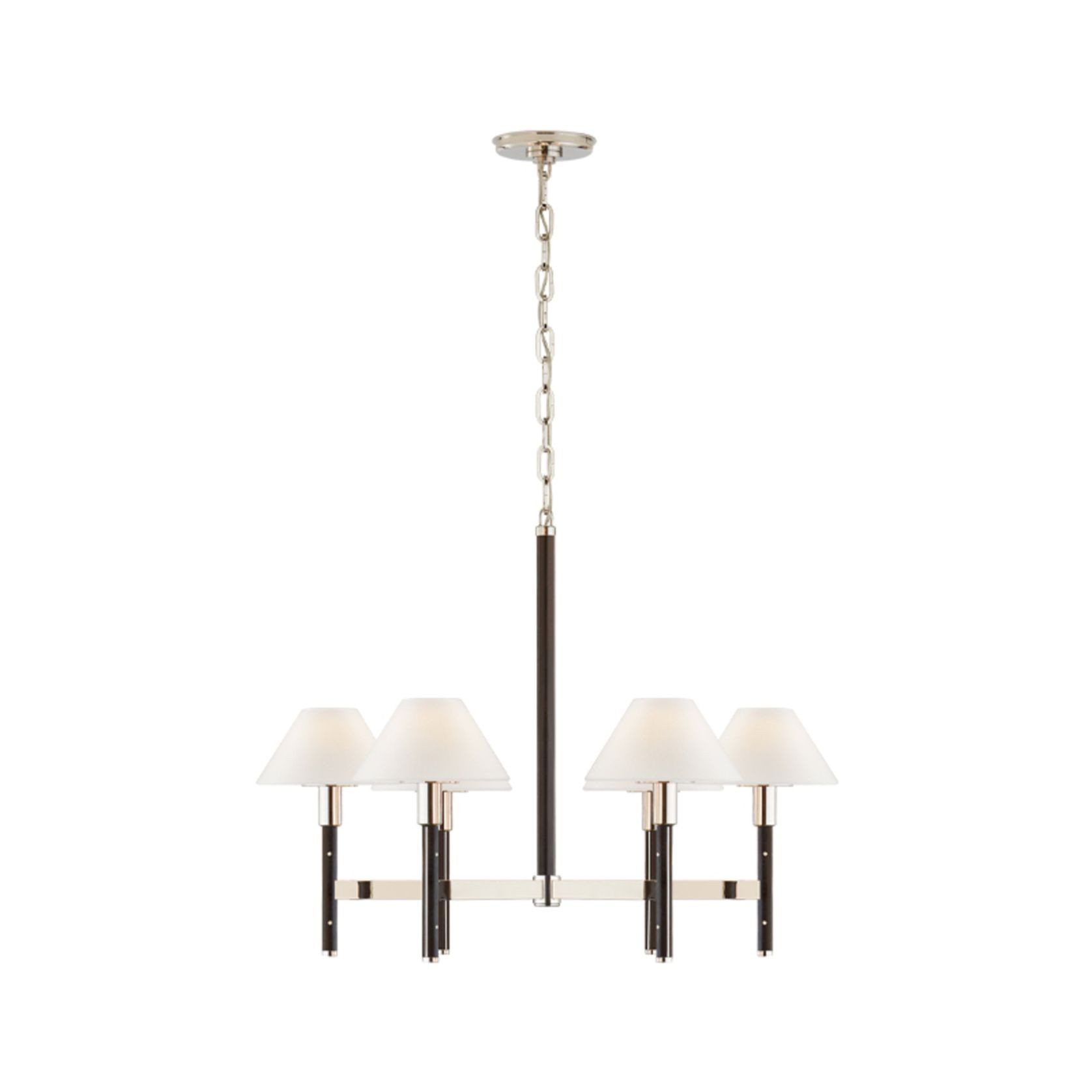 Radford Medium Chandelier – Nickel gallery detail image