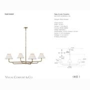Visual Comfort Marie Flanigan Rigby Grande Chandelier gallery detail image