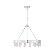 Roark 30″ Modular Ring Chandelier – Nickel gallery detail image