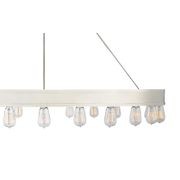 Roark 50″ Modular Ring Chandelier – Nickel gallery detail image