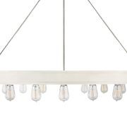 Roark 50″ Modular Ring Chandelier – Nickel gallery detail image