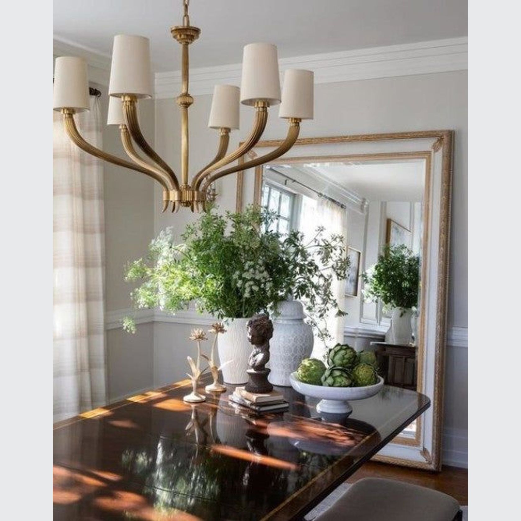 Visual Comfort E. F. Chapman Ruhlmann Large Chandelier gallery detail image