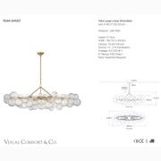 Visual Comfort Julie Neill Talia Linear Chandelier gallery detail image