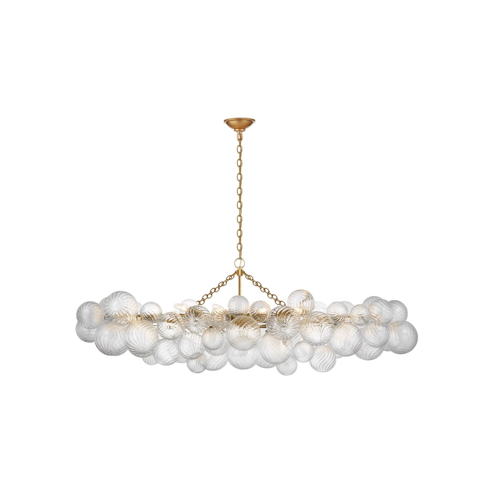 Visual Comfort Julie Neill Talia Linear Chandelier gallery detail image