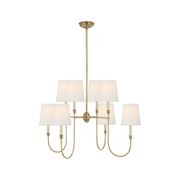 Visual Comfort Thomas O'Brien Vendome Large Chandelier gallery detail image