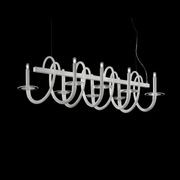 Modular Hi-Tech Linear Chandelier  8 LED Lights gallery detail image