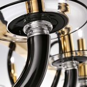 Modular Hi-Tech Linear Chandelier  8 LED Lights gallery detail image