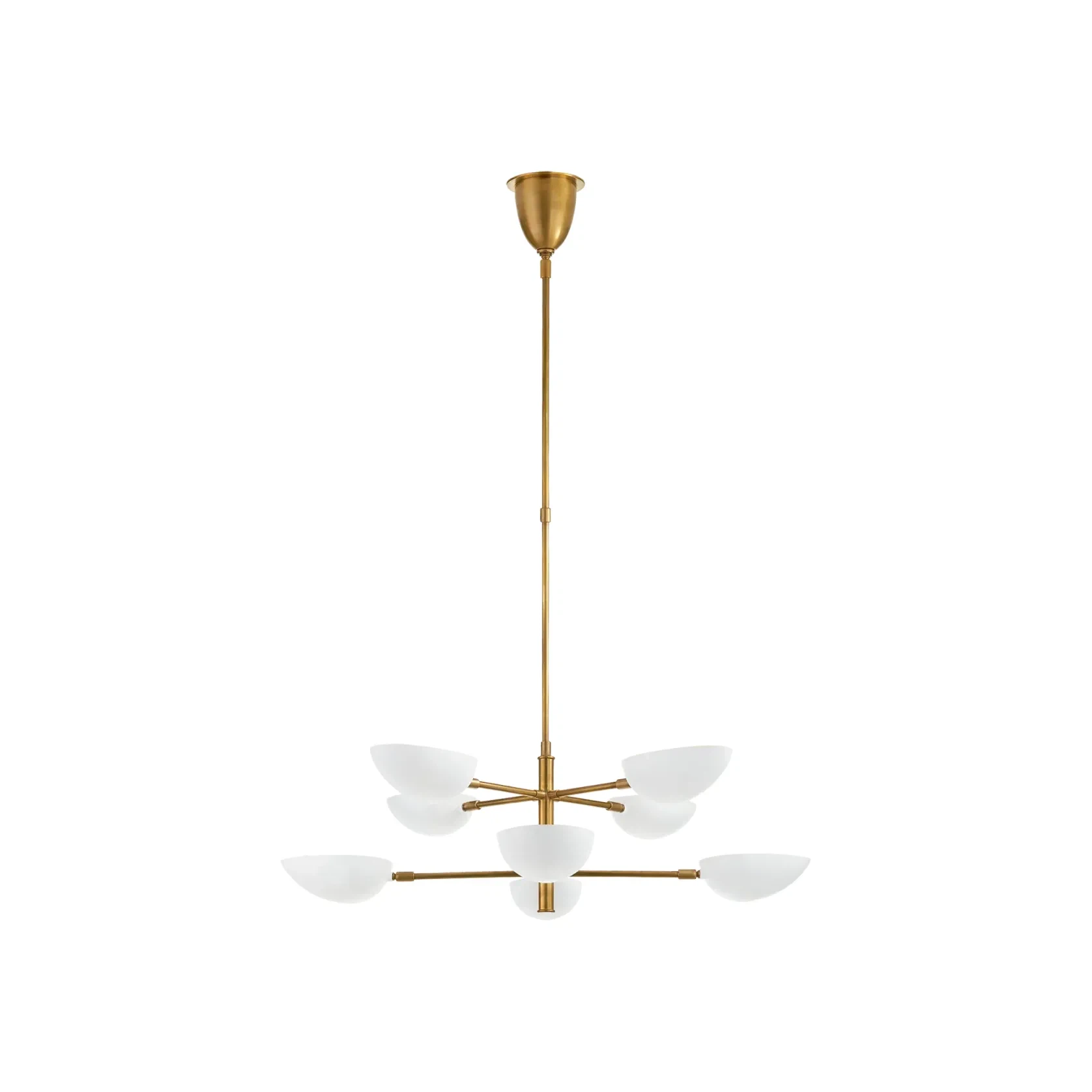 Graphic Large Two-Tier Chandelier gallery detail image