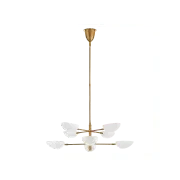 Graphic Large Two-Tier Chandelier gallery detail image