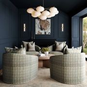 Luca 13 Light Chandelier in Aged Brass gallery detail image