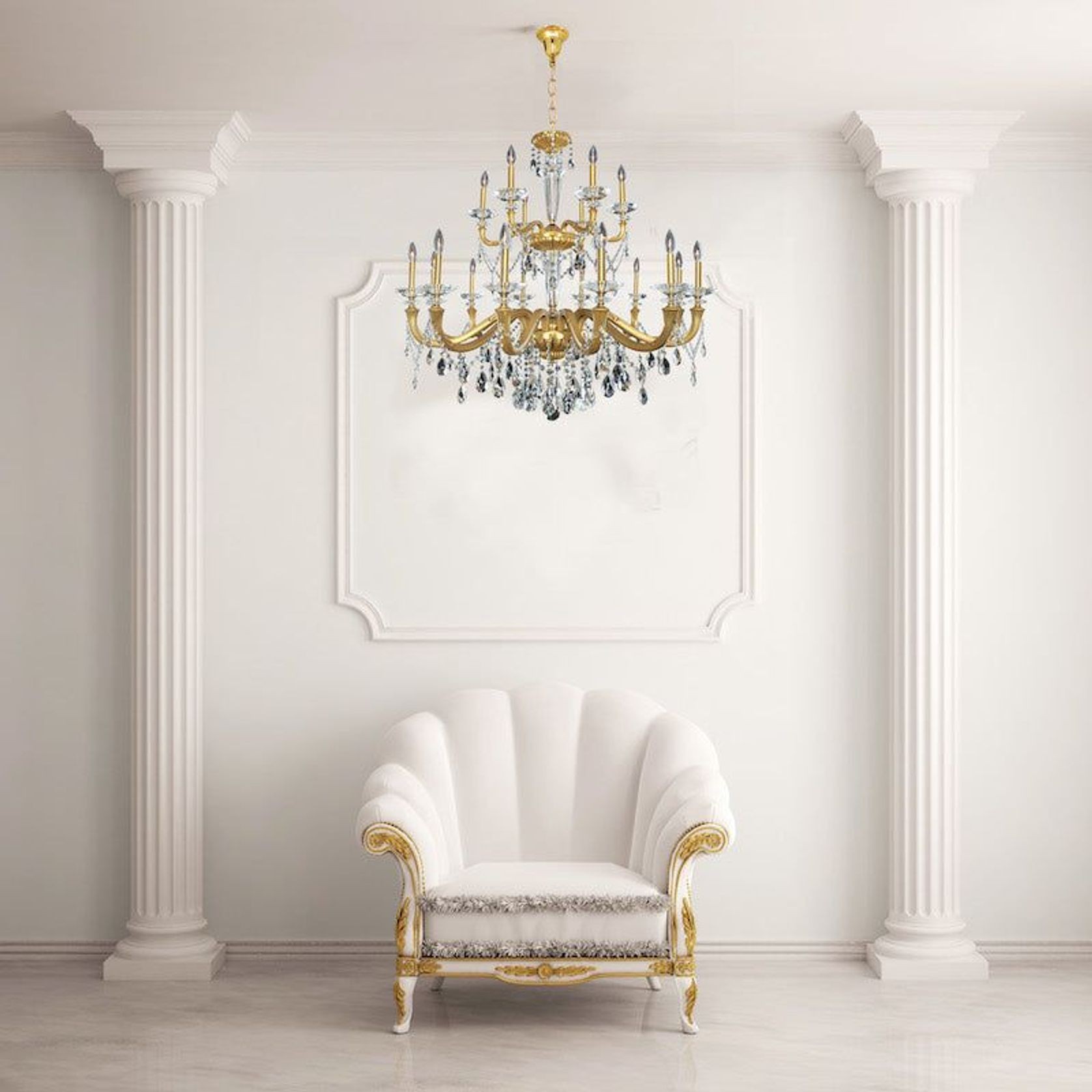 Jolivet 15L Chandelier gallery detail image