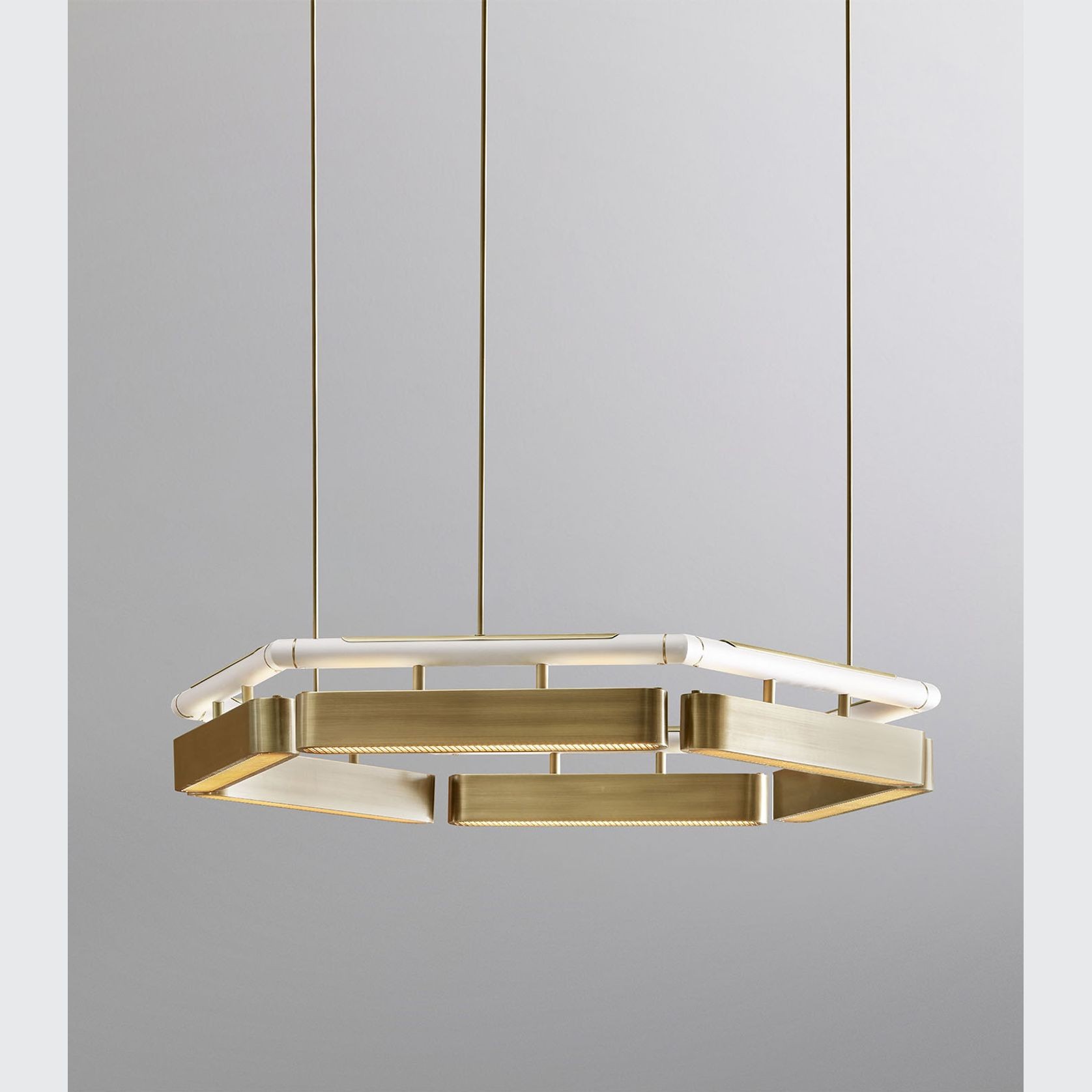 Colt Hexagon Chandelier gallery detail image