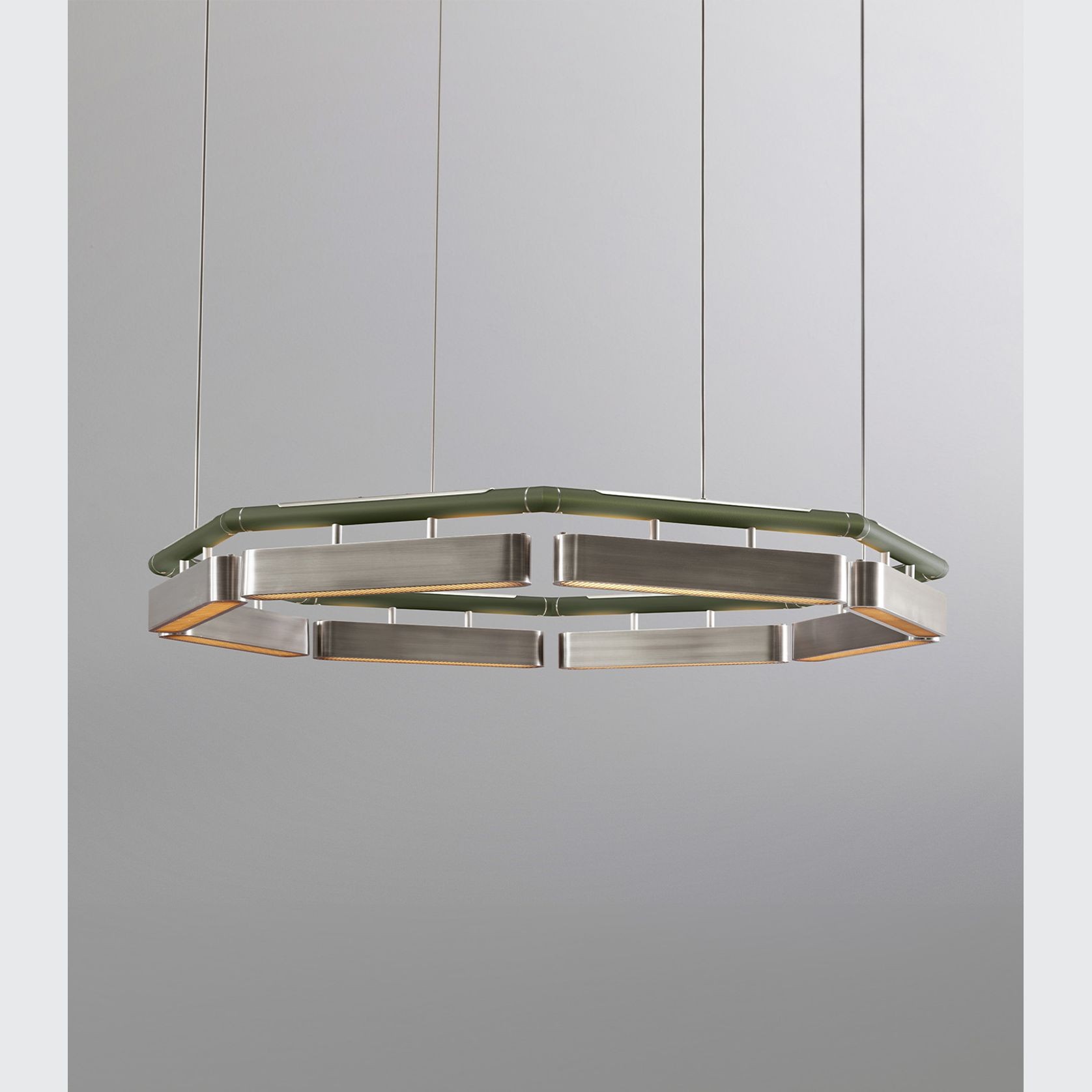 Colt Octagon Chandelier gallery detail image