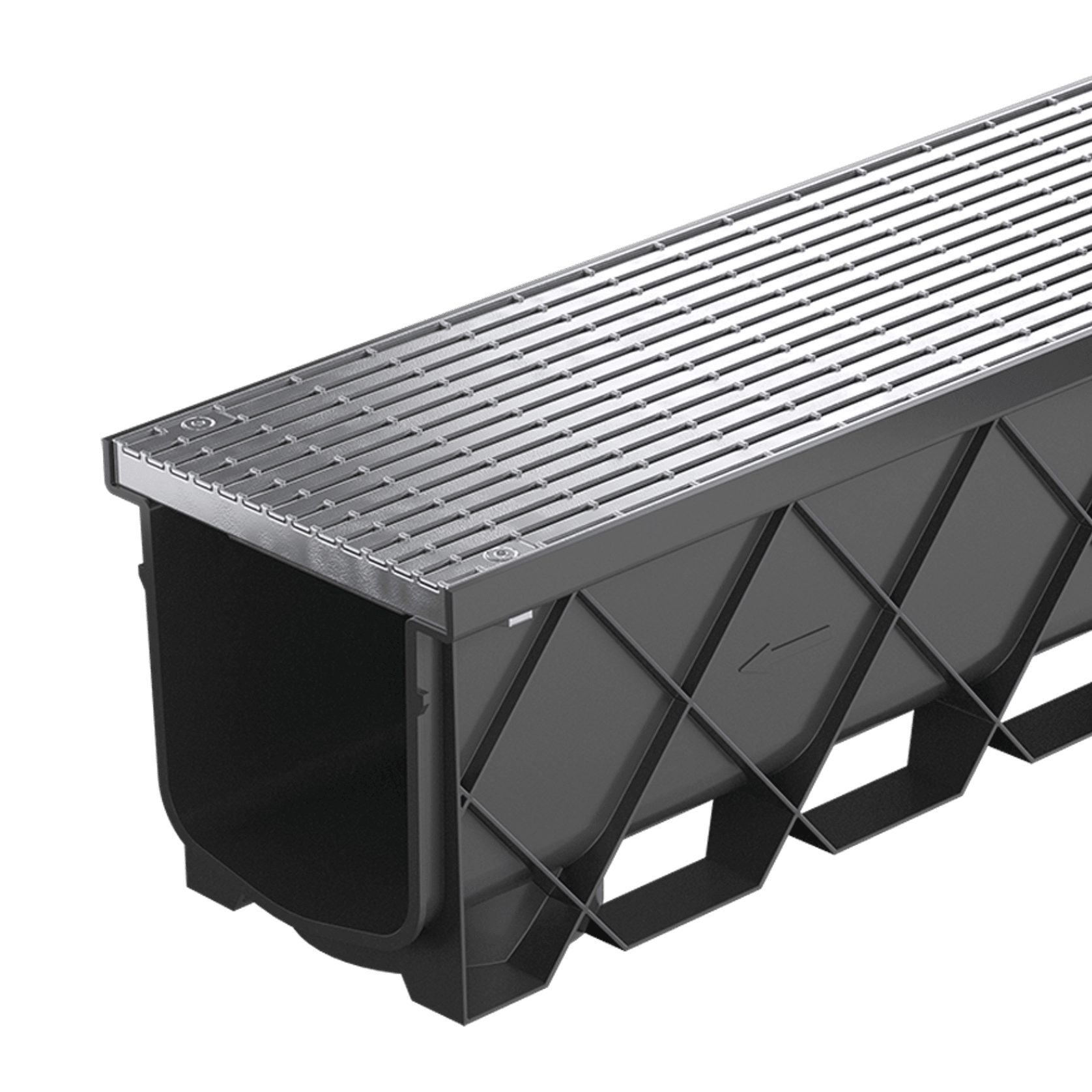 Storm Master® Anti Slip Heel Guard Galvanised Grate gallery detail image
