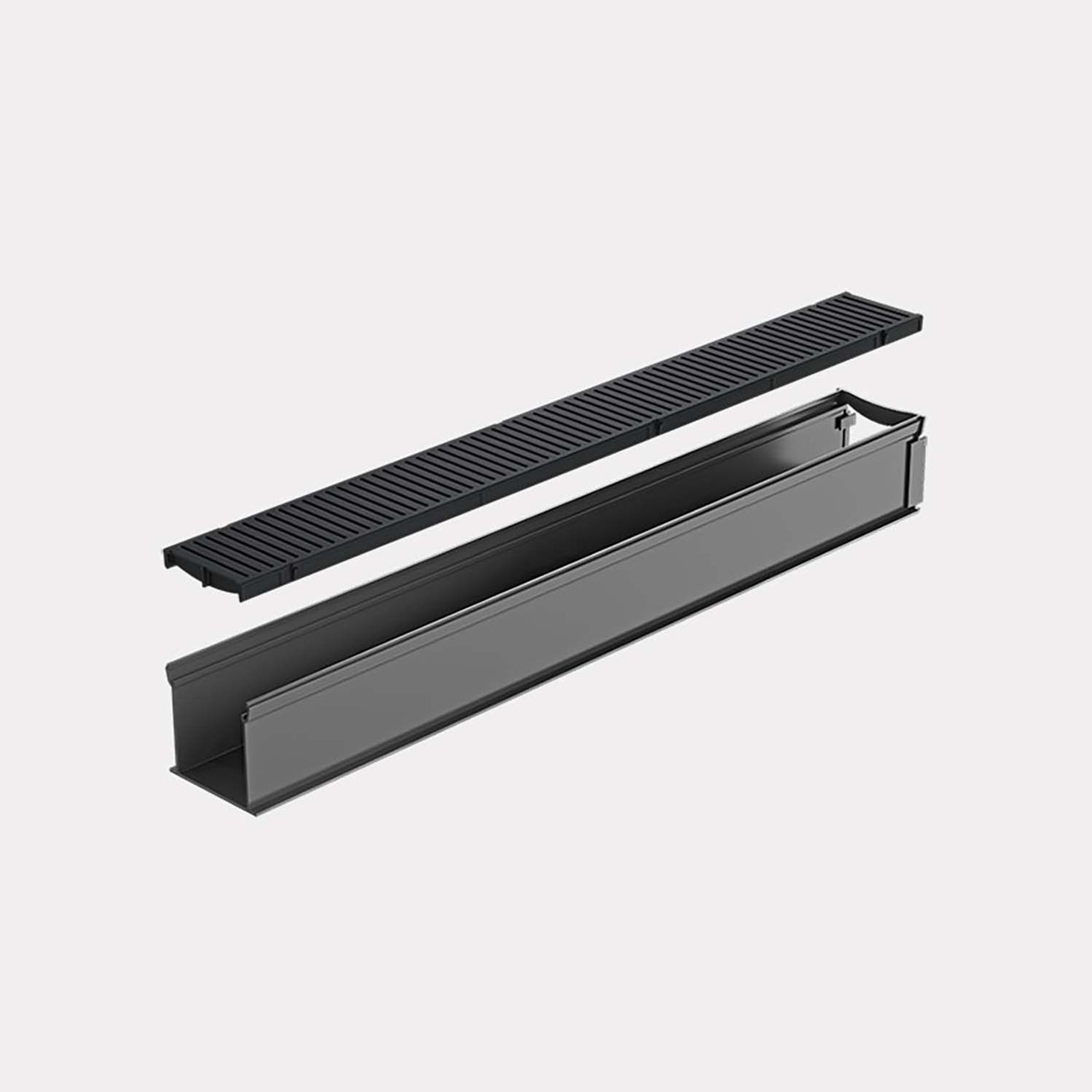 Rain Drain™ Trade – Black Heel Guard Grate & Joiner gallery detail image