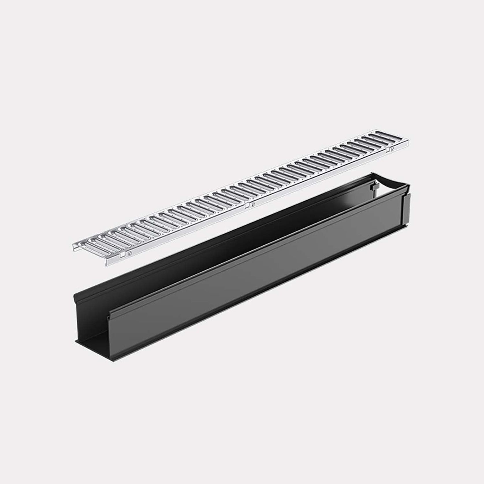 Rain Drain™ Trade – 1 m Galvanised Steel Grate & Joiner gallery detail image