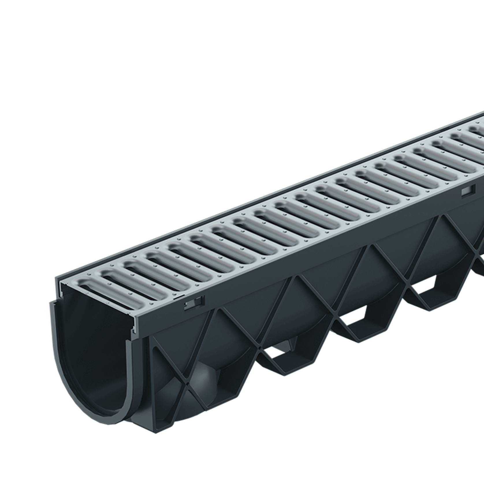 Storm Drain™ – 1m complete with Stainless Steel Grate gallery detail image